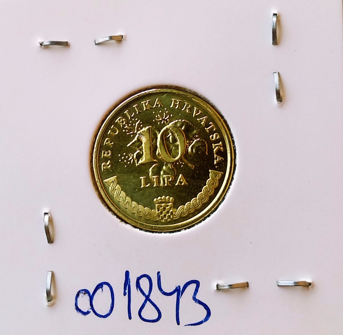 10 Lipa 2017 - Croatian coin, Brass Plated Steel - DUHAN ! | eBay