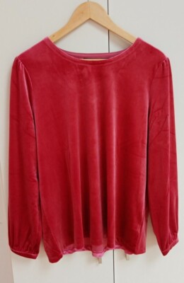Neu mit Etikett Damenpullover rot Größe L Land's End UVP 45£