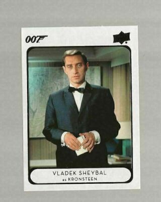V3a) 2021 Upper Deck James Bond Villains & Henchmen Vladek Sheybal Kronsteen