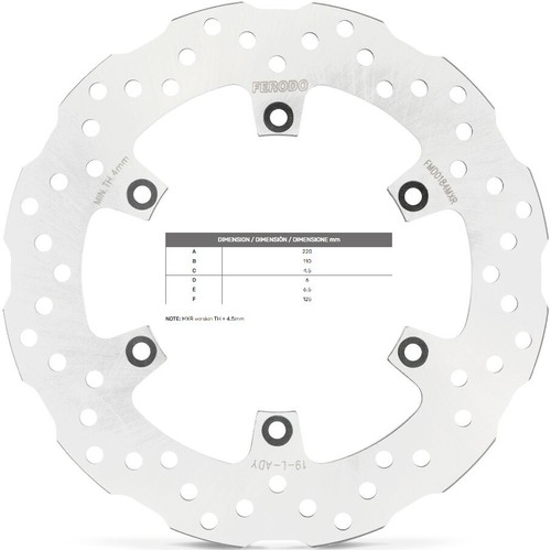 DDF870 FERODO PREMIER Disque De Frein 260x24mm, 4x108, Ventilé