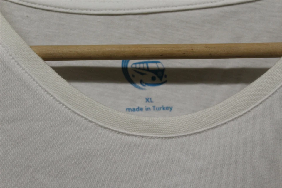 VW Retro 1950 Hombre Camiseta Grande 7E2084200C Nuevo Artículo de Mercancía Genuina Foto 3 de 3