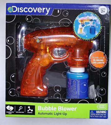 discovery bubble blower automatic light up