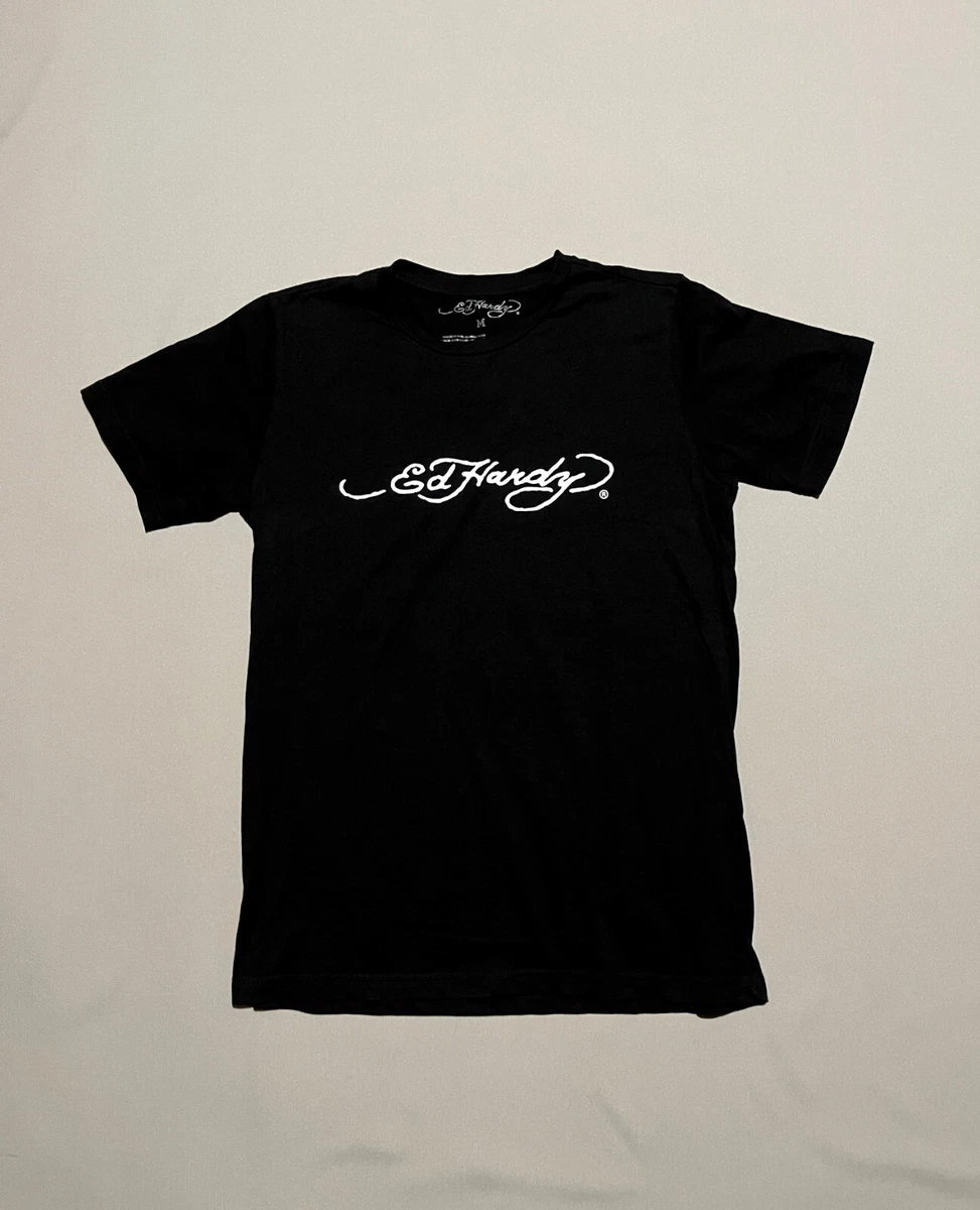 black ed hardy t shirt