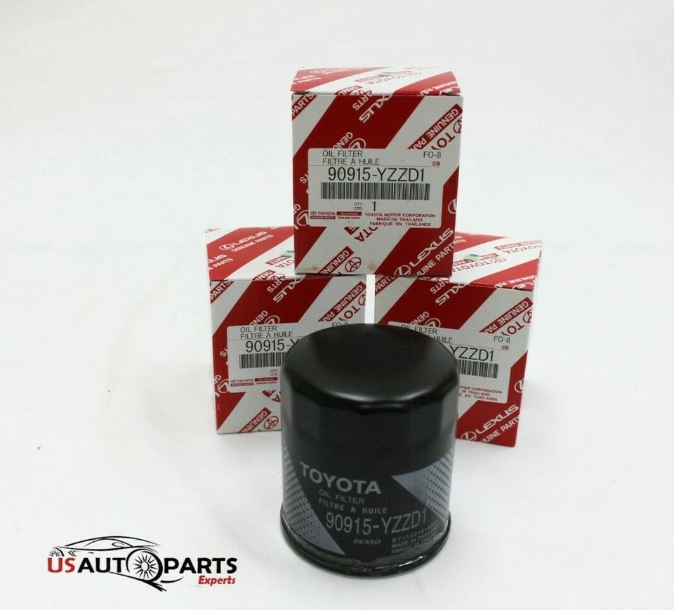 SET OF 3 - Genuine Toyota Engine Oil Filter 90915-YZZD1 - Image 2 of 2