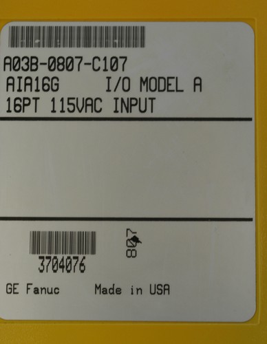 (3) FANUC I/O INPUT MODULE AID161#D A03B-0807-C104#D - Picture 4 of 4
