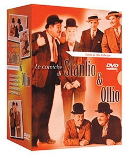 Stanllio & Ollio - Cofanetto Arancio Comiche (5 dVD) (DVD) - Picture 1 of 1