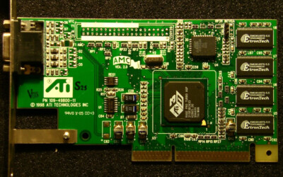 8MB ATI 3D Rage Pro Turbo SDRAM AGP Grafikkarte VGA #61