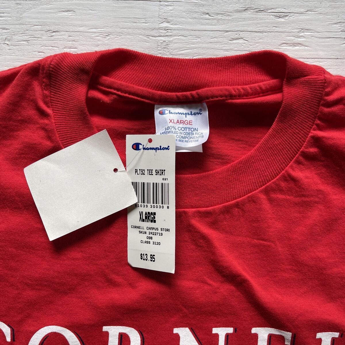 Vintage 90s Champion New With Tags Cornell University Big Vintage 90s Champion New With Tags Cornell University Big