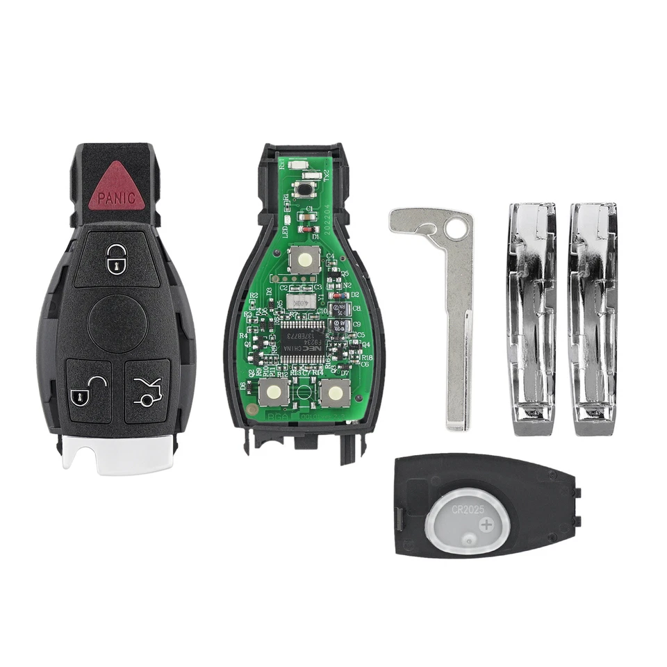 Mando a distancia para Mercedes Benz C230 C250 C280 C300 C350 C400 CLK350 IYZ-3312 Foto 4 de 4