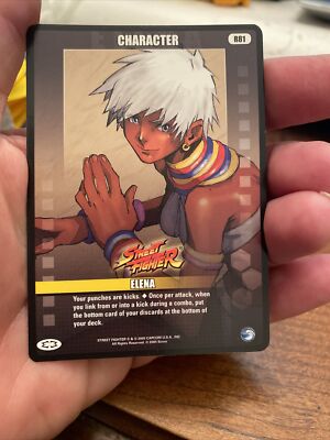 Epic Battles Trading Card Street Fighter character R81 elena