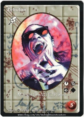 Zebulon Malkavian Jyhad V:TES VTES Vampire CCG