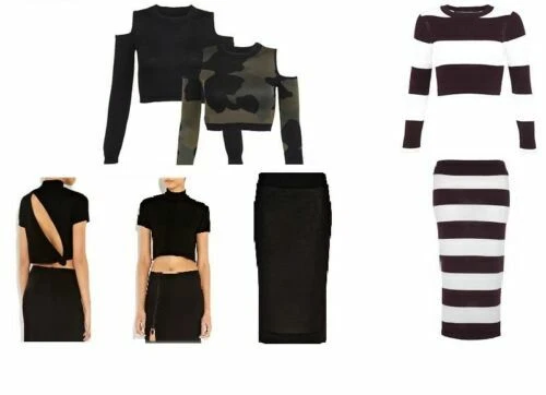 Black Tops & Shirts Size 16 for Women
