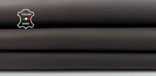 COCOA BROWN MATTE COATED Soft Lambskin Sheep leather hides 6sqf 0.9mm #C4810