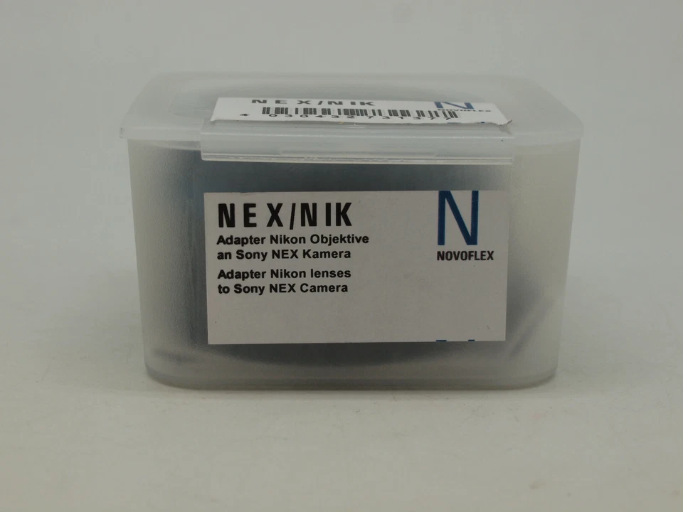 Genuine Novoflex Adapter for Nikon F Lens to Sony E-Mount Camera - Image 2 of 4