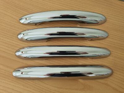 UK SELLER NEW CHROME Door Handle Covers for BMW MINI F55 F60 Countryman Cooper S