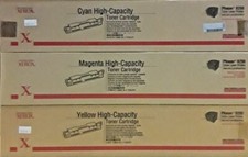 3 SEALED Genuine Xerox 6250 Toner Hi Cap Toners 106R00674 106R00672 106R00673