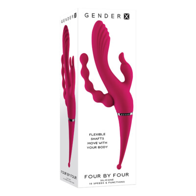 Gender X Four By Four Multi Stimulator Vibrator Massager Adult Sex Toy Burgundy | eBay Gender X Four By Four Multi Stimulator Vibrator Massager Adult Sex Toy Burgundy | eBay