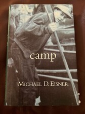 SIGNED Camp Disney CEO Michael Eisner PERSONAL NOTE Inscribed Hardcover Book