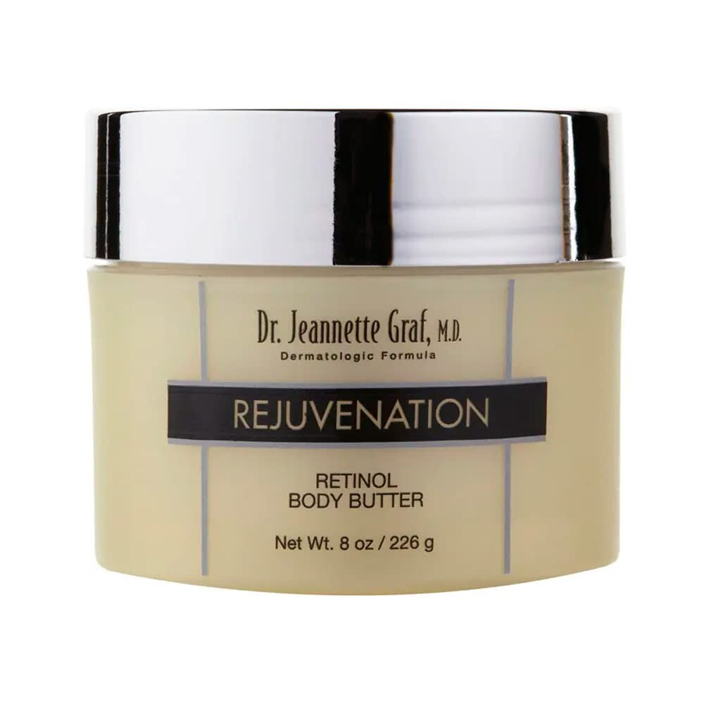 Dr Jeannette Graf Rejuvenation Retinol Body Butter, 8 Oz - ROSE - New & Sealed