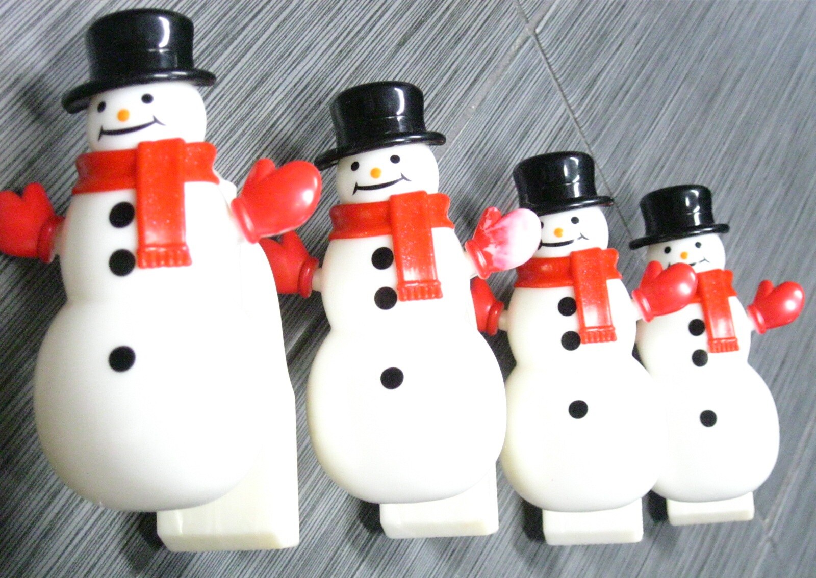 4-Pack Bath & Body Works Snowman Wallflower Plug-In with Light-Up Feature for Christmas-image