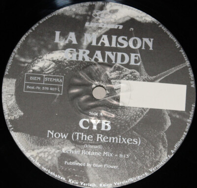 C*Y*B - Now (The Remixes) (12'') (Very Good (VG)) - 2154040082