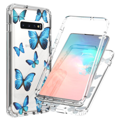 Butterfly Transparent Armor 2in1 HQ Hybrid TPU Gel Case Cover For phone - Picture 1 of 9