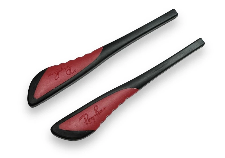 Ray Ban RB3726M RX6516M Scuderia Ferrari Black / Red Replacement Ear Socks - Image 2 of 4