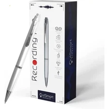 Digital Pen Voice Recorder, Audio Recording, 400 Record Hours (2 pack)