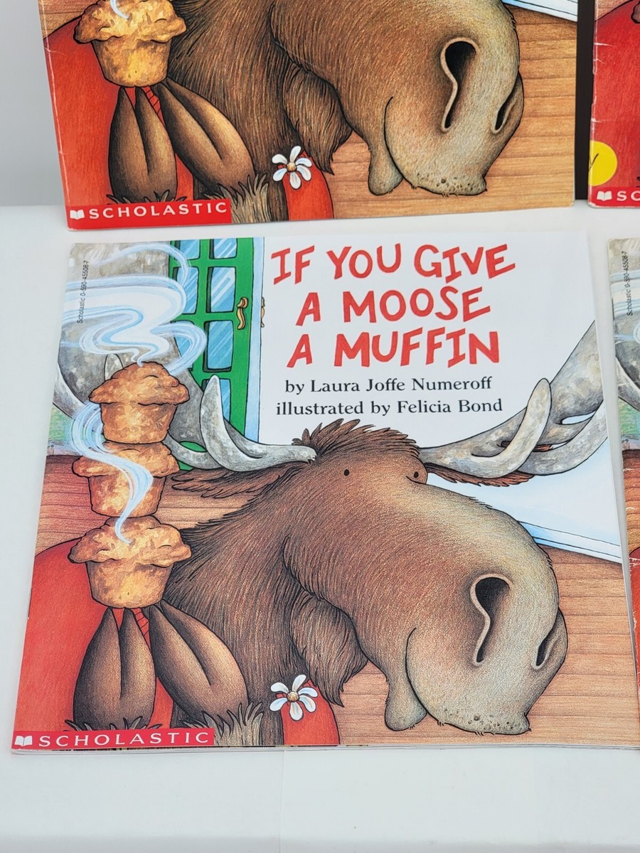 If You Give A Moose A Muffin Coloring Page