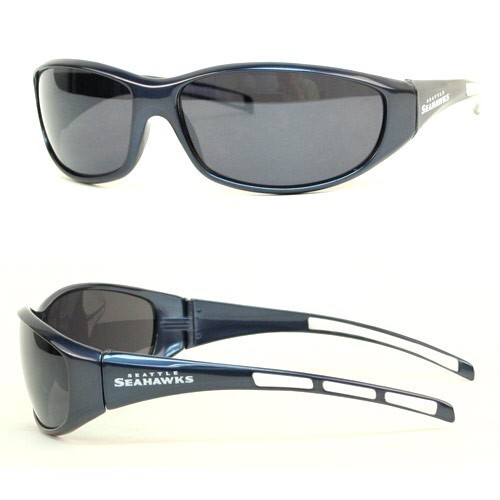 Seattle Seahawks Sonnenbrille polarisiert 3-Punkte Sportbekleidung NFL offizieller Merch - Bild 1 von 1