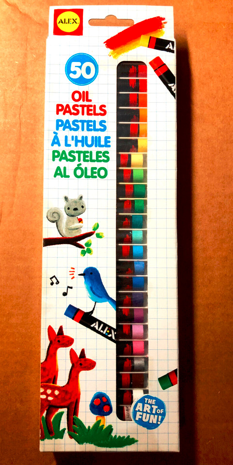 Artist Studio ~ 50-piece Oil Pastel Pencils ~ Nip