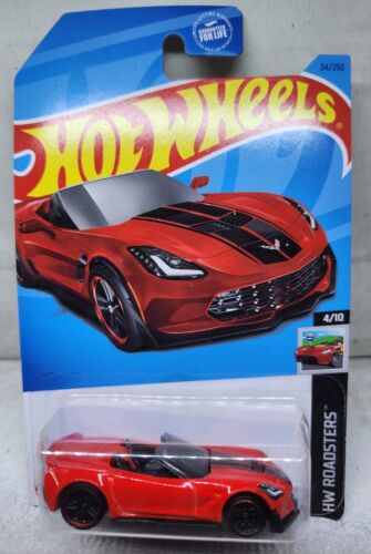 Hot Wheels Chevrolet C7 Z06 Convertible #4/10 2023 HW Roadsters/Malaysia