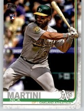 (40) 2019 Topps Series 2 NICK MARTINI Base Rookie Card Lot x40 Athletics RC #618