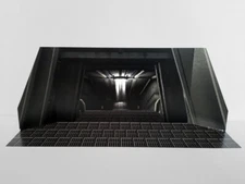 TVC Endor Bunker Doorway Custom Backdrop Display Hasbro Star Wars Vintage