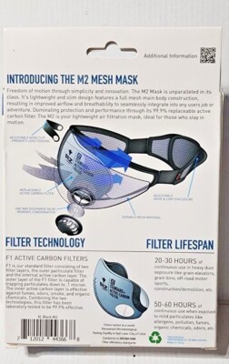 RZ M2 Multi-Purpose Air Filtration Mask - MEDIUM, LARGE or X-LARGE