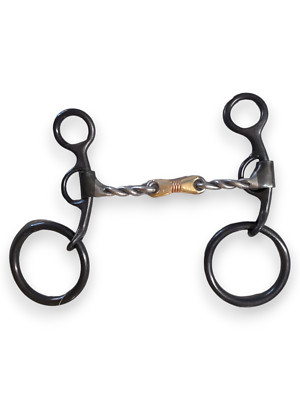 Dutton Bits Old Cowboy Shank with Twisted Dog-Bone