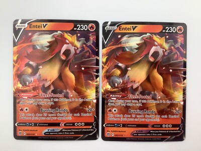 Pokémon TCG Entel V 022/172 Brilliant Stars Holo Rare NM | eBay