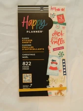 MAMBI 822 pc  HAPPY PLANNER STICKERS - CHRISTMAS NOEL