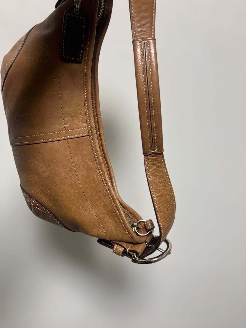 COACH 9541 Soho Shoulder Hobo Bag Brown Used thumbnail 23
