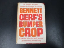 Bennett Cerf's Bumper Crop Bennett Cerf 1956 Volume 1 Humor Random House