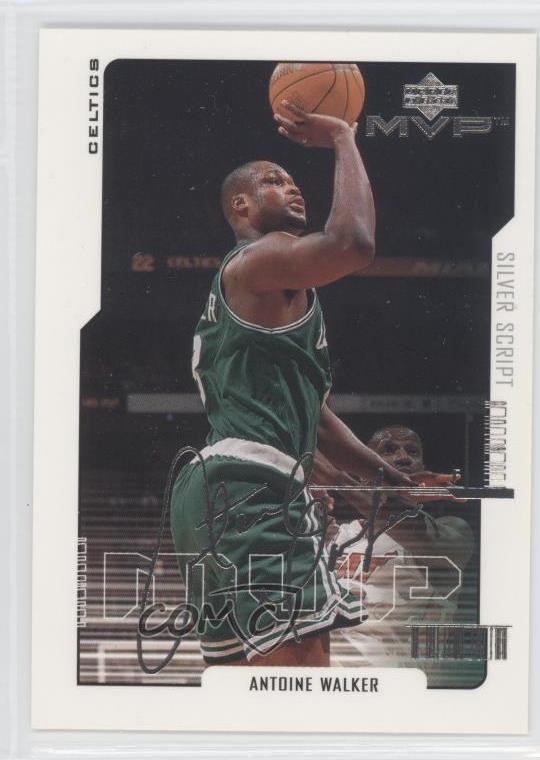 2000-01 Upper Deck MVP Silver Script Antoine Walker #8 0q3