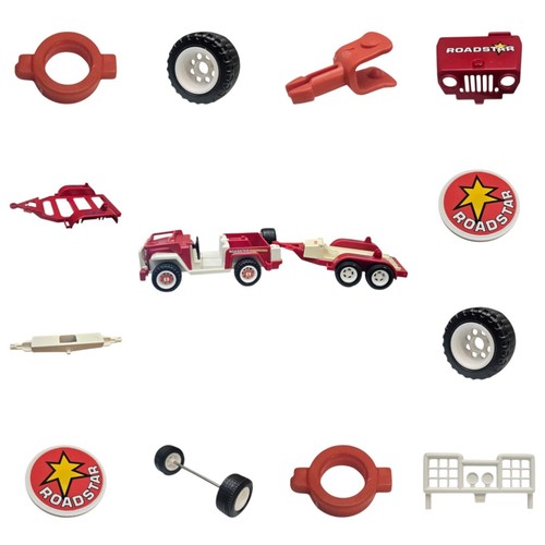 Playmobil 3143 Roadstar Jeep Motorcross Einzelteil Ersatzteil Auswahl