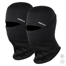 Bula Polartec 2 Pack Large/X-Large Balaclavas - Black