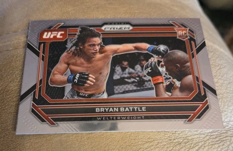 2023 Panini Prizm UFC #58 Bryan Battle Mma Card