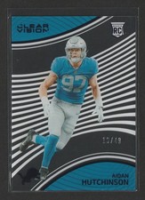 Aidan Hutchinson 2022 Chronicles Clear Vision Rookies RC Purple /49 #CVR-3