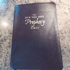 Jack Van Impe Prophecy Bible Limited Special Ed Burgundy pre owned