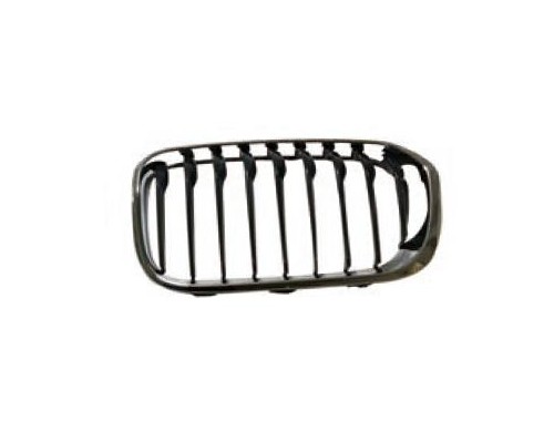 Gitter Grill Vorne Rechts FÜR BMW 1ER Sport F20-F21 2015-2019 VERCHROMT-SCHWARZ-image