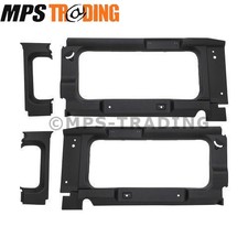 Defender 90 Rear Side Window Surround Trim Panel Set Black DA1643 / TR20