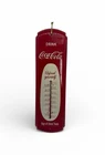 Vintage Drink Coca Cola “Refresh Yourself” Metal Thermometer Soda Tin Sign
