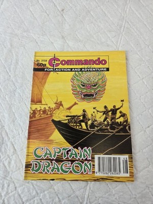 Commando Comic Issue Number 3154 captain dragon